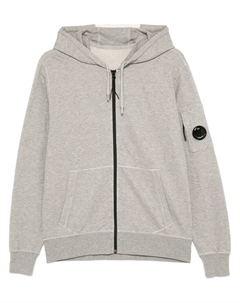 Худи на молнии, серый C.p. company