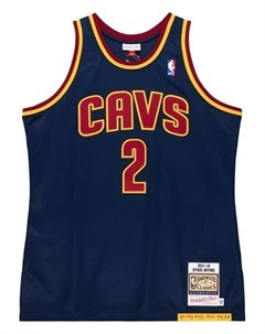 Топ «NBA Cleveland Cavaliers 2011 Kyrie Irving» Alternate, синий Mitchell and ness