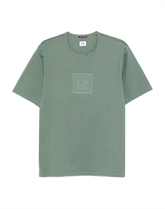 Футболка с логотипом, зеленый C.p. company