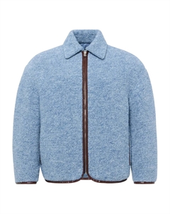 Фактурная куртка на молнии, синий Jw anderson