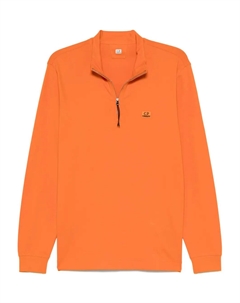 Толстовка с воротником на молнии, оранжевый C.p. company