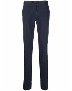 Узкие брюки строгого кроя, синий Incotex