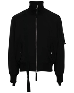 Бомбер Seatbelt, черный Helmut lang