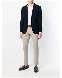 Брюки-чинос узкого кроя, нейтральный Incotex