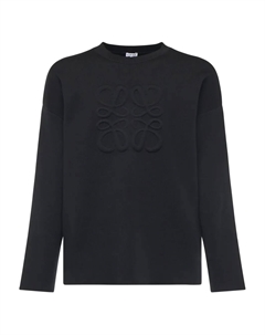 Свитер с логотипом anagram, черный Loewe