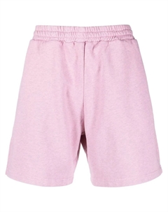 Шорты с вышитым логотипом, розовый Msgm