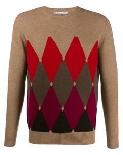 Свитер с узором, нейтральный Ballantyne