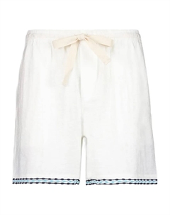 Шорты с вышивкой, белый Commas