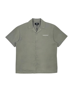 Рубашка Script с распашным воротником, зеленый Represent