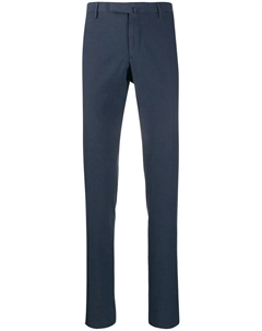 Брюки чинос прямого кроя, синий Incotex