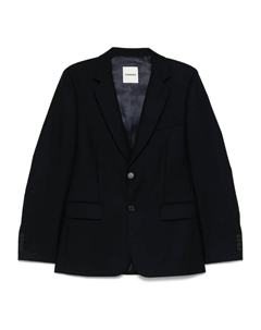 Однобортный пиджак, синий Sandro