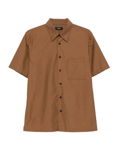 Рубашка с короткими рукавами, коричневый Theory
