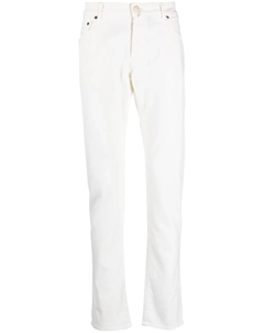 Прямые джинсы, белый Moorer