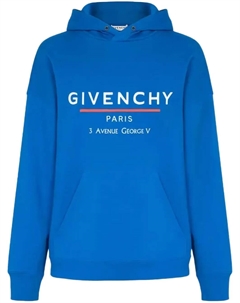 Худи Ocean Blue Address, синий Givenchy