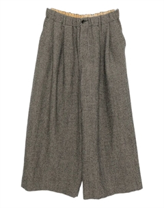 Брюки в ломаную клетку, черный Uma wang