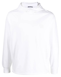 Худи с нашивкой-логотипом, белый C.p. company