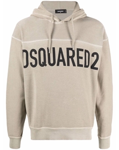Худи с логотипом, нейтральный Dsquared2