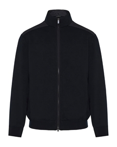 Свитер с высоким воротом и вставками, черный Paul & shark