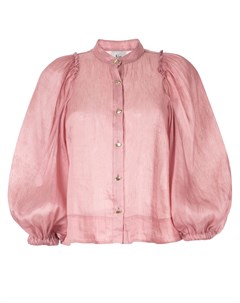Aje рубашка с объемными рукавами 6 розовый Aje