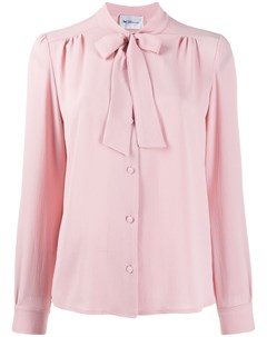 Be blumarine рубашка со складками 44 розовый Be blumarine