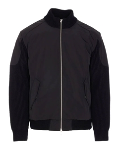 Куртка-бомбер с контрастными вставками, черный Moose knuckles