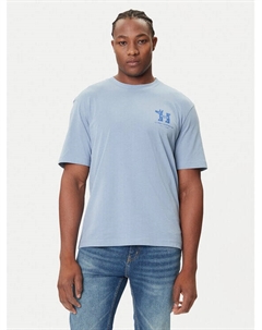 Футболка regular fit Nedix 50543483, голубой Hugo