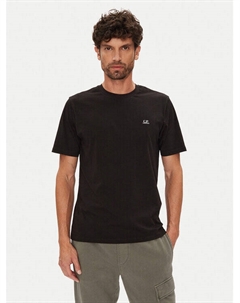 Футболка regular fit RCCMTS725A005100W, чёрный C.p. company