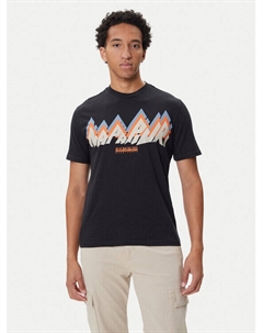 Футболка regular fit Fiemme NP0A88T5, чёрный Napapijri