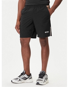 Спортивные шорты regular fit S_T-Match 50541370, чёрный Boss