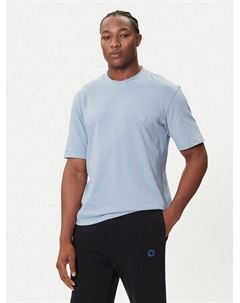 Футболка regular fit Niley 50519984, голубой Hugo