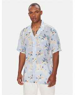 Рубашка regular fit Bowling UM0UM03227, голубой Tommy hilfiger