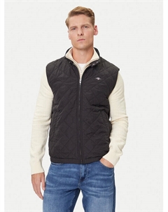 Жилет regular fit 7006341, чёрный Gant