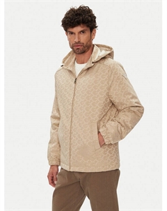 Демисезонная куртка regular fit M5YL14 WHEW2, бежевый Guess