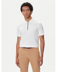 Поло regular fit H-Paras 65 50543880, белый Boss