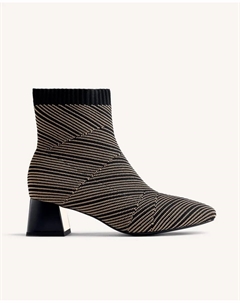 Женские ботинки с принтом и голенищем, черный Gioseppo