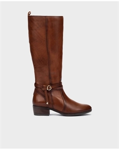 Женские кожаные ботинки на молнии, коричневый Pikolinos