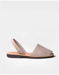 Женские мокасины из гладкой кожи, серо-коричневый Toni pons