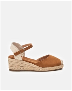 Женские эспадрильи на танкетке с застежкой-пряжкой, песочный Xti