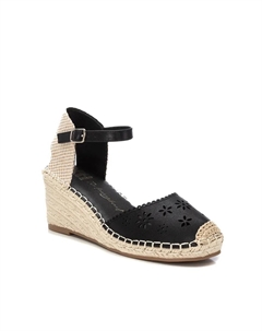Женские эспадрильи на танкетке с застежкой-пряжкой, черный Xti