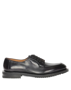 Дерби на шнуровке, черный Ferragamo
