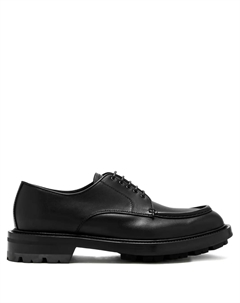 Кожаные туфли дерби на шнуровке, черный Barrett