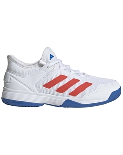 Детские теннисные кроссовки UBERSONIC 4, белый/оранжевый Adidas