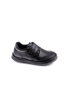 Детские текстильные мокасины на липучке, черный Pablosky