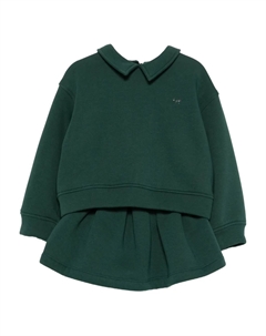 Комплект с юбкой и круглым вырезом, длинными рукавами Il gufo