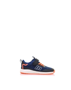 Детские спортивные кроссовки с экологичной подошвой, темно-синий Mustang