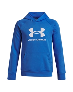 Детская толстовка Rival Fleece BL с капюшоном, синий Under armour