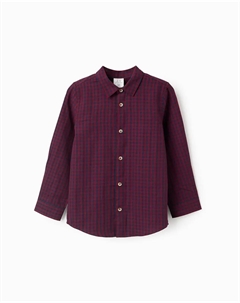 Детская рубашка с длинным рукавом, красный Zippy
