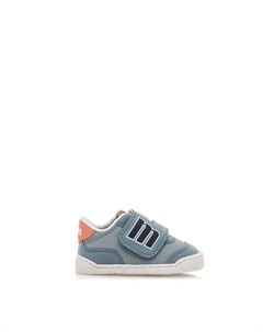 Детские спортивные кроссовки с мягкой подошвой и липучкой, светло-голубой Mustang