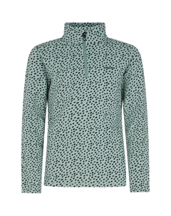 Детская флисовая кофта Prtzoak Jr с молнией на четверть, зеленый Protest