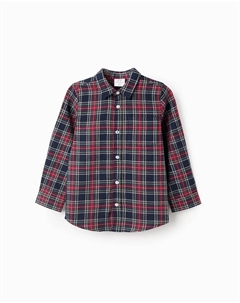 Детская рубашка с длинным рукавом, красный Zippy